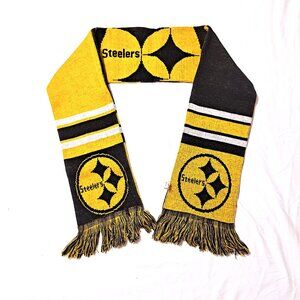Pittsburgh Steelers Color Block Adult Knit Scarf